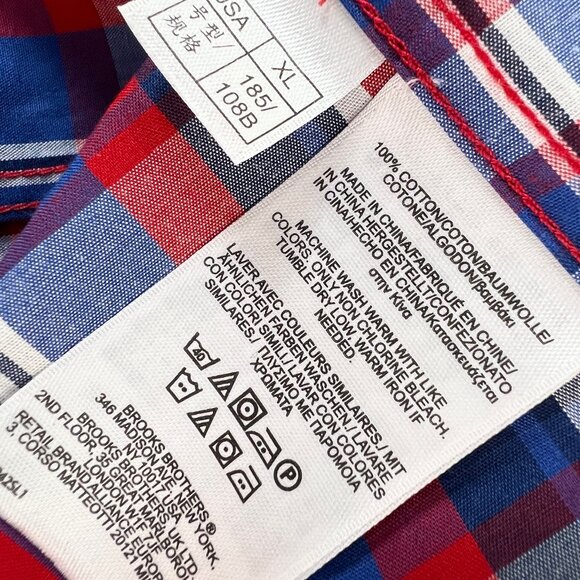 Brooks Brothers Lightweight Madras Cotton Robe 🎉2X Host Pick 🎉 - Picture 11 of 12
